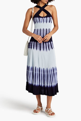 PROENZA SCHOULER TIE-DYED KNITTED MIDI DRESS - Size XS