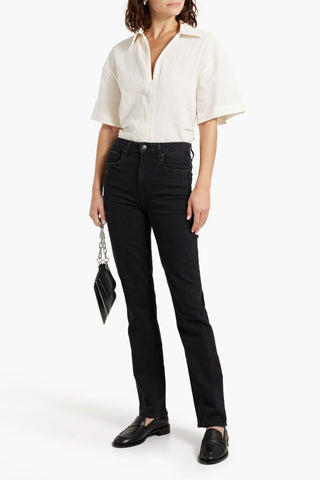 PAIGE STELLA HIGH-RISE SLIM-LEG JEANS - Size 32
