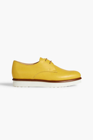 TOD'S TEXTURED-LEATHER BROGUES - Size 39
