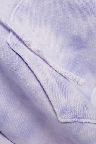 NILI LOTAN RAYNE TIE-DYED FRENCH COTTON-TERRY HOODIE - Size S