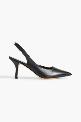 STUART WEITZMAN ZURI 75 LEATHER SLINGBACK PUMPS - Size 6.5