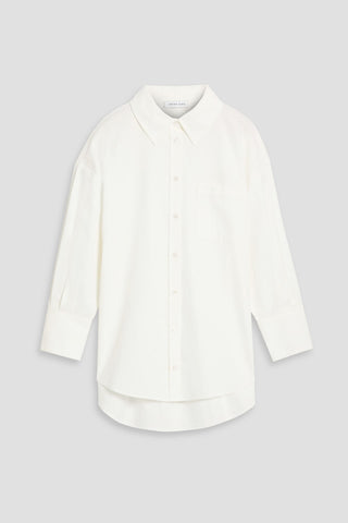ANINE BING MIKA COTTON-POPLIN SHIRT - Size L