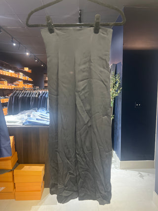 Tom Ford Satin Finish Black Column Skirt