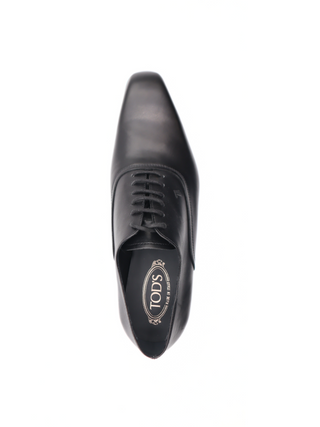 Tods Smooth Leather Lace-Up Oxford Shoes