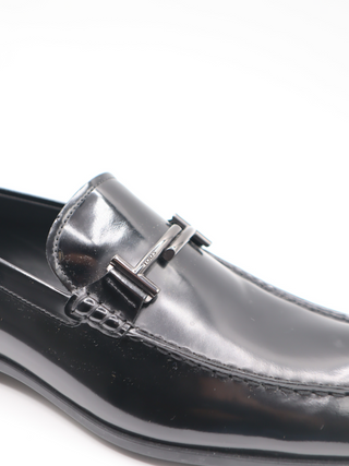 Tods Shiny Leather Bit Gommino Loafers
