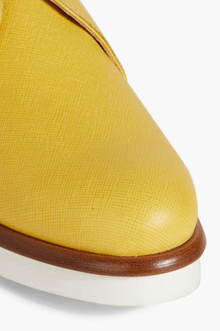 TOD'S TEXTURED-LEATHER BROGUES - Size 39