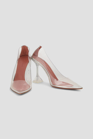 AMINA MUADDI AMI PVC AND LEATHER PUMPS - Size 38