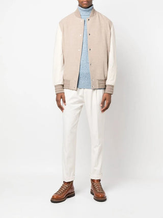 Brunello Cucinelli Speckled Cashmere Turtleneck Sweater