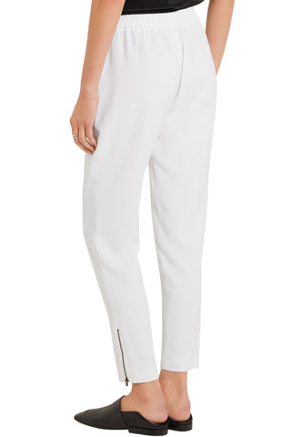 STELLA MCCARTNEY TAMARA CROPPED CREPE TAPERED PANTS - Size 44