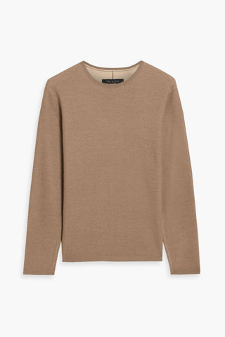 RAG & BONE BENNET COTTON AND WOOL-BLEND SWEATER - Size M
