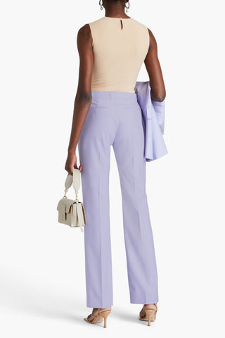 ANOTHER TOMORROW WOOL STRAIGHT-LEG PANTS - Size 48