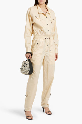 ISABEL MARANT FRANCA COTTON-POPLIN JUMPSUIT - Size 40