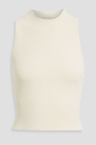 SIMKHAI TATYANA BOUCL-KNIT TOP - Size XS