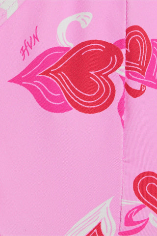 HVN PRINTED BIKINI TOP - Size XXL