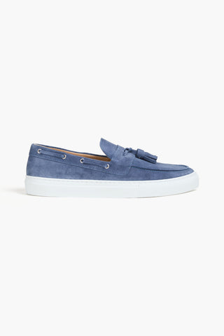 FRESCOBOL CARIOCA MONTA TASSELED SUEDE BOAT SHOES - Size 42