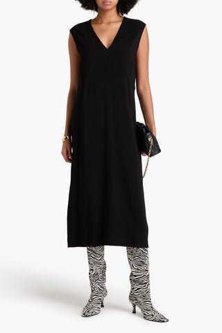 ANOTHER TOMORROW CREPE MIDI DRESS - Size 40