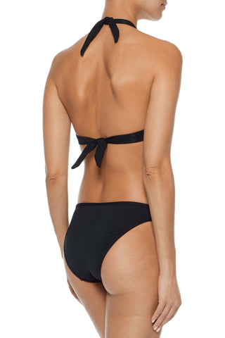 JETS AUSTRALIA BY JESSIKA ALLEN TWISTED HALTERNECK BIKINI TOP - Size 12