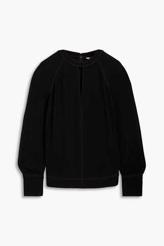 VERONICA BEARD TENA CUTOUT CADY BLOUSE - Size 6