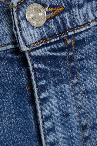 FRAME THE ICON MID-RISE FLARED JEANS - Size 23