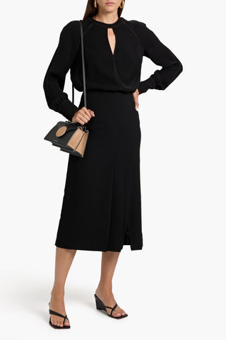 VERONICA BEARD TENA CUTOUT CADY BLOUSE - Size 6