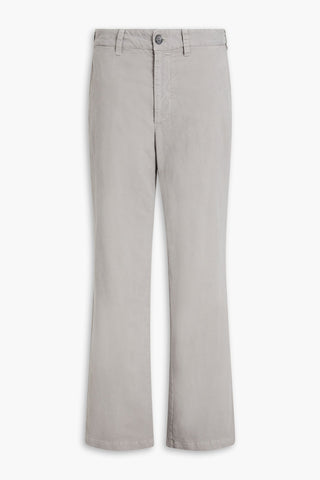 NILI LOTAN ELLIOT STRETCH-COTTON TWILL STRAIGHT-LEG PANTS - Size 0