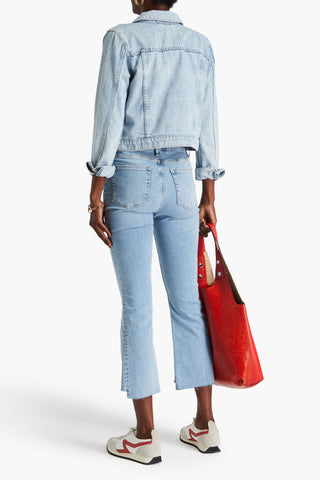 FRAME LE CROP MINI BOOT HIGH-RISE BOOTCUT JEANS - Size 31