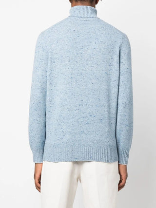 Brunello Cucinelli Speckled Cashmere Turtleneck Sweater