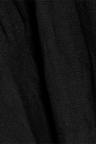 HELMUT LANG CRINKLED MERINO WOOL-BLEND MIDI DRESS - Size S