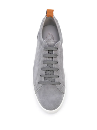 Tods Suede Lace-Up Gommino Sole Sneakers