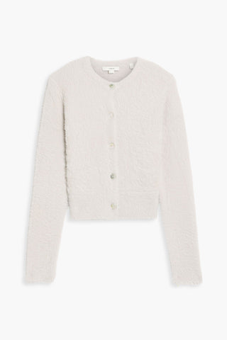VINCE BRUSHED KNITTED CARDIGAN - Size XS
