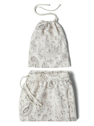 Brunello Cucinelli Paisley Print Drawstring Swim Shorts