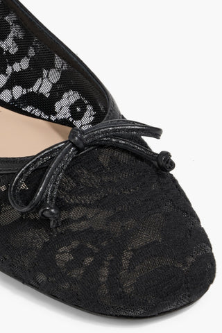STUART WEITZMAN ARABELLA LACE BALLET FLATS - Size 7.5