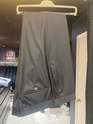 Tom Ford Wool Flat-Front Cuffed Trousers