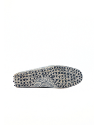 Tods Geometric Pattern Laccetto Driver Shoes