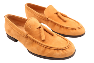 Tods Suede Tasselled Gommino Loafers