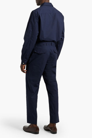 OFFICINE GÉNÉRALE ELOAN COTTON-POPLIN SHIRT - Size L