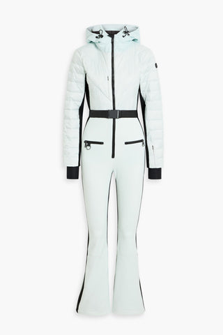 ERIN SNOW ALANA SOFTSHELL-PANELED SKI SUIT - Size 6
