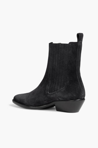 ISABEL MARANT DELENA SUEDE ANKLE BOOTS - Size 39