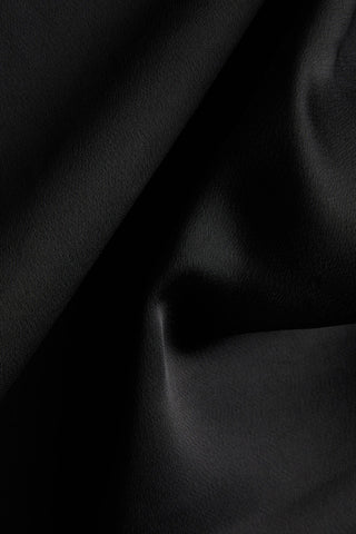 SIMKHAI SYMONE DRAPED SATIN-CREPE BLOUSE - Size 2