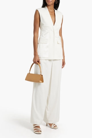 SIMKHAI LEROY TWILL WIDE-LEG PANTS - Size 6
