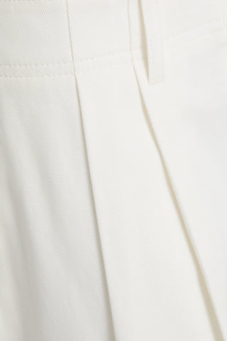 TOTEME COTTON-TWILL STRAIGHT-LEG PANTS - Size 36