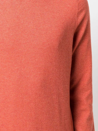 Brunello Cucinelli Cashmere Knit Turtleneck Sweater Red