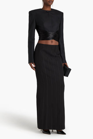 RETROFÊTE BRIAR CREPE MAXI PENCIL SKIRT - Size M