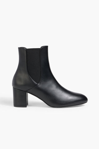 STUART WEITZMAN YULIANA 60 LEATHER CHELSEA BOOTS - Size 10.5
