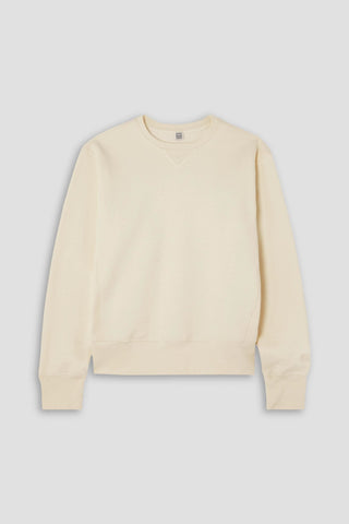 TOTEME COTTON-JERSEY SWEATSHIRT - Size S