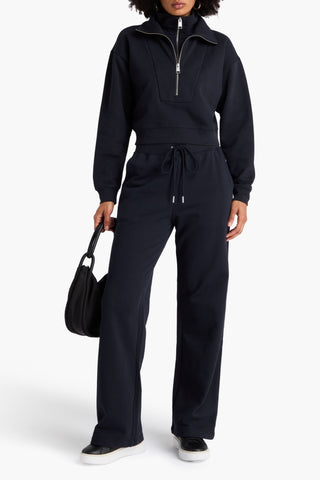 FRAME COTTON-BLEND FLEECE TRACK PANTS - Size XL