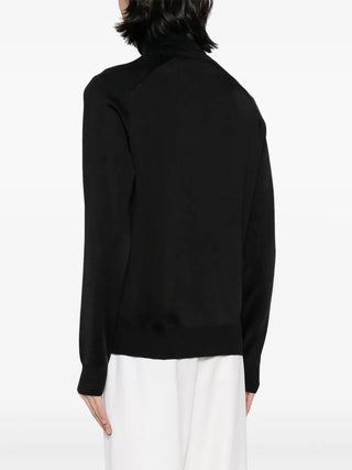 Tom Ford Fine-Knit Turtleneck Sweater in Black