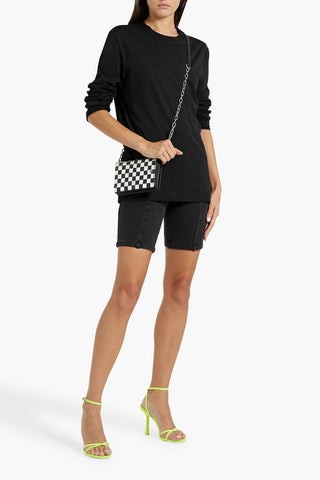 HELMUT LANG COTTON-JERSEY TOP - Size XXS