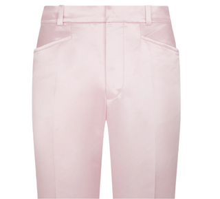 Tom Ford Satin Flared Trousers Pink