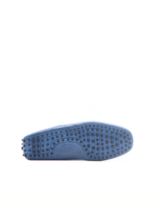 Tods Croc-Embossed Leather Laccetto Gommino Driver Shoes